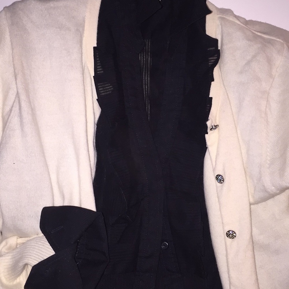 Ruffle front sheer ribbed cotton 🔥🎉